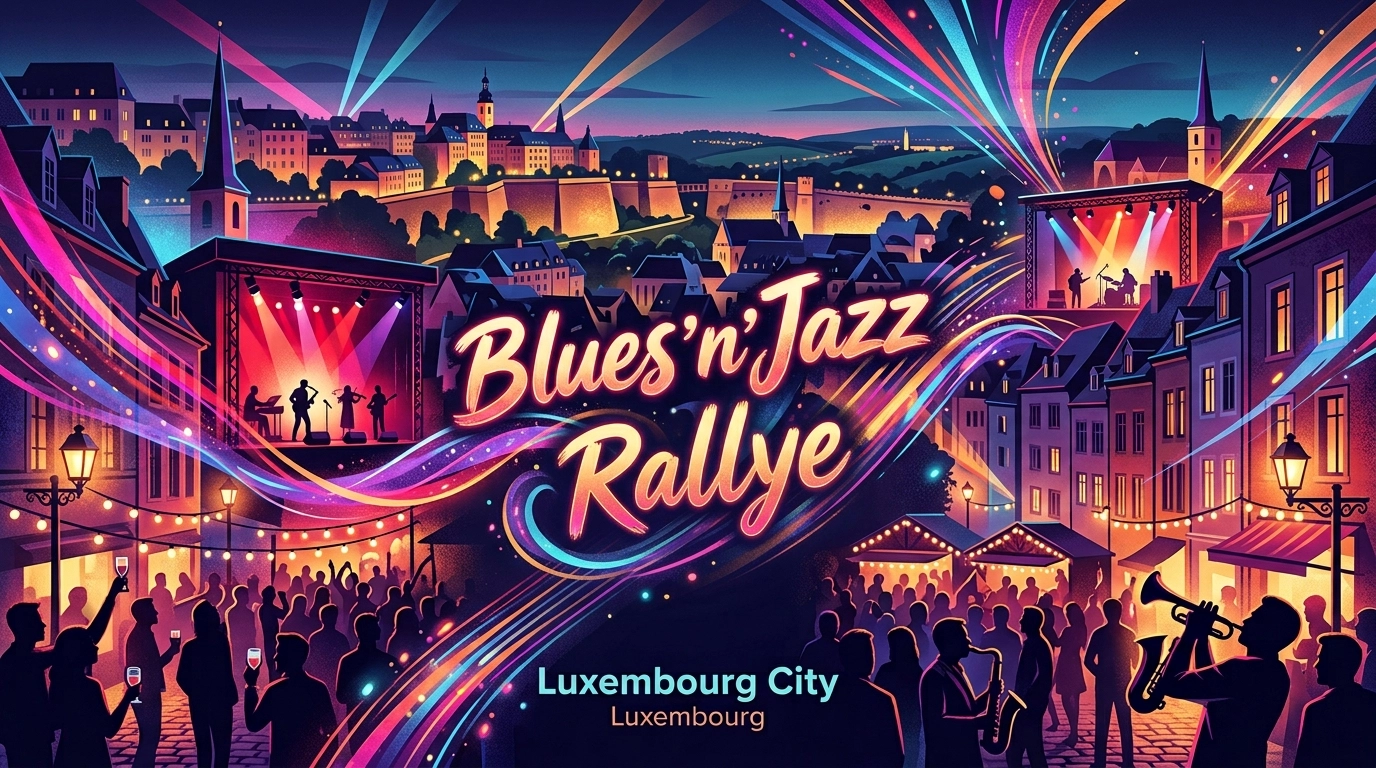 Blues'n'Jazz Rallye 2027 – Jazz und Blues Festival in Luxemburg