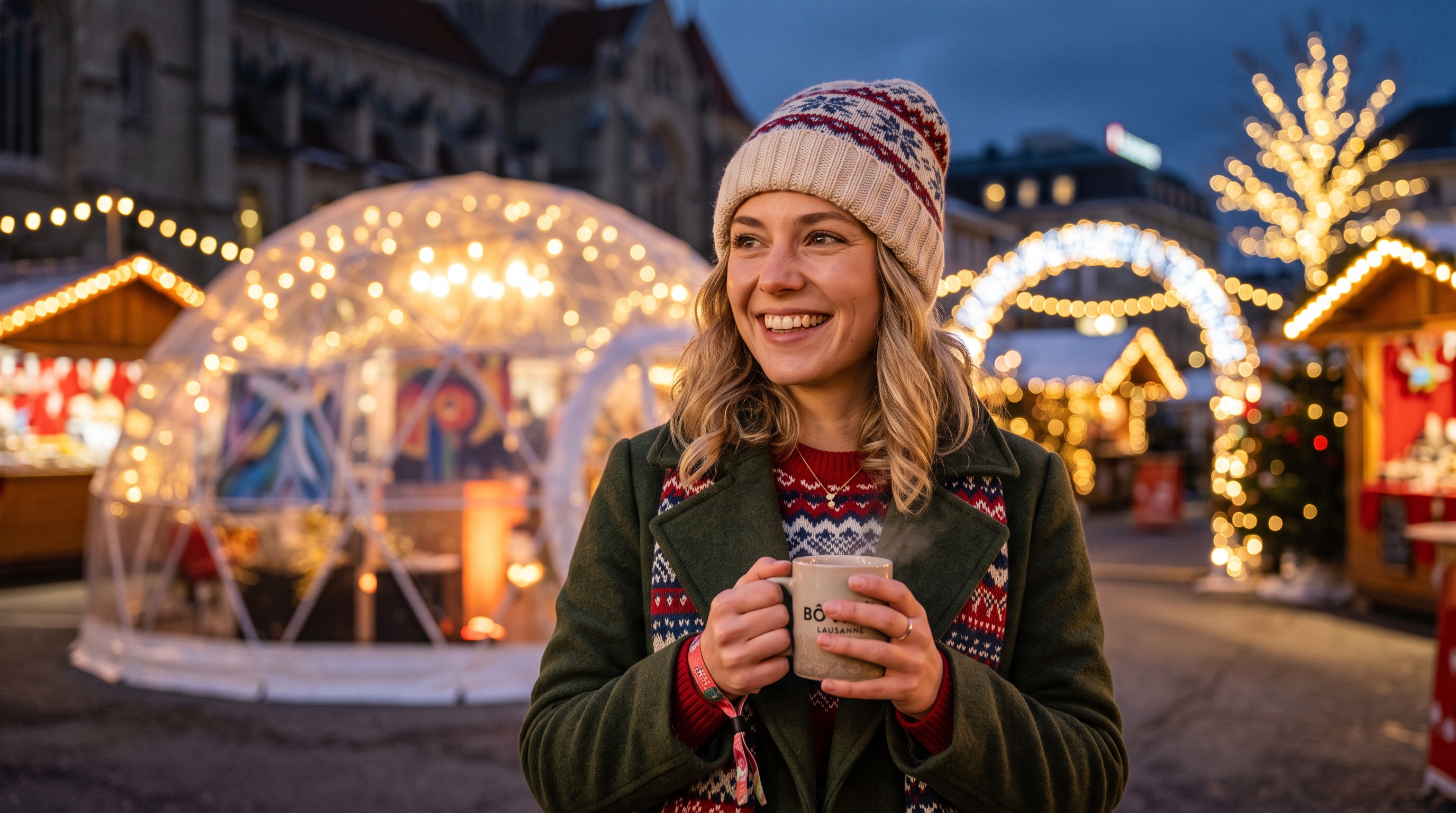 Bô Noël Lausanne 2026 – Modernes Winterfestival & Weihnachtsmarkt