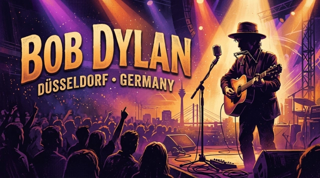 Bob Dylan Düsseldorf 2026 – Konzert in der Mitsubishi Electric Halle