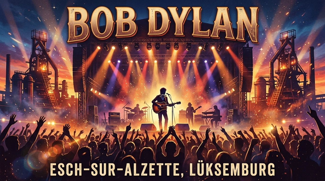 Bob Dylan live in Esch-sur-Alzette 2026 – Konzert in der Rockhal