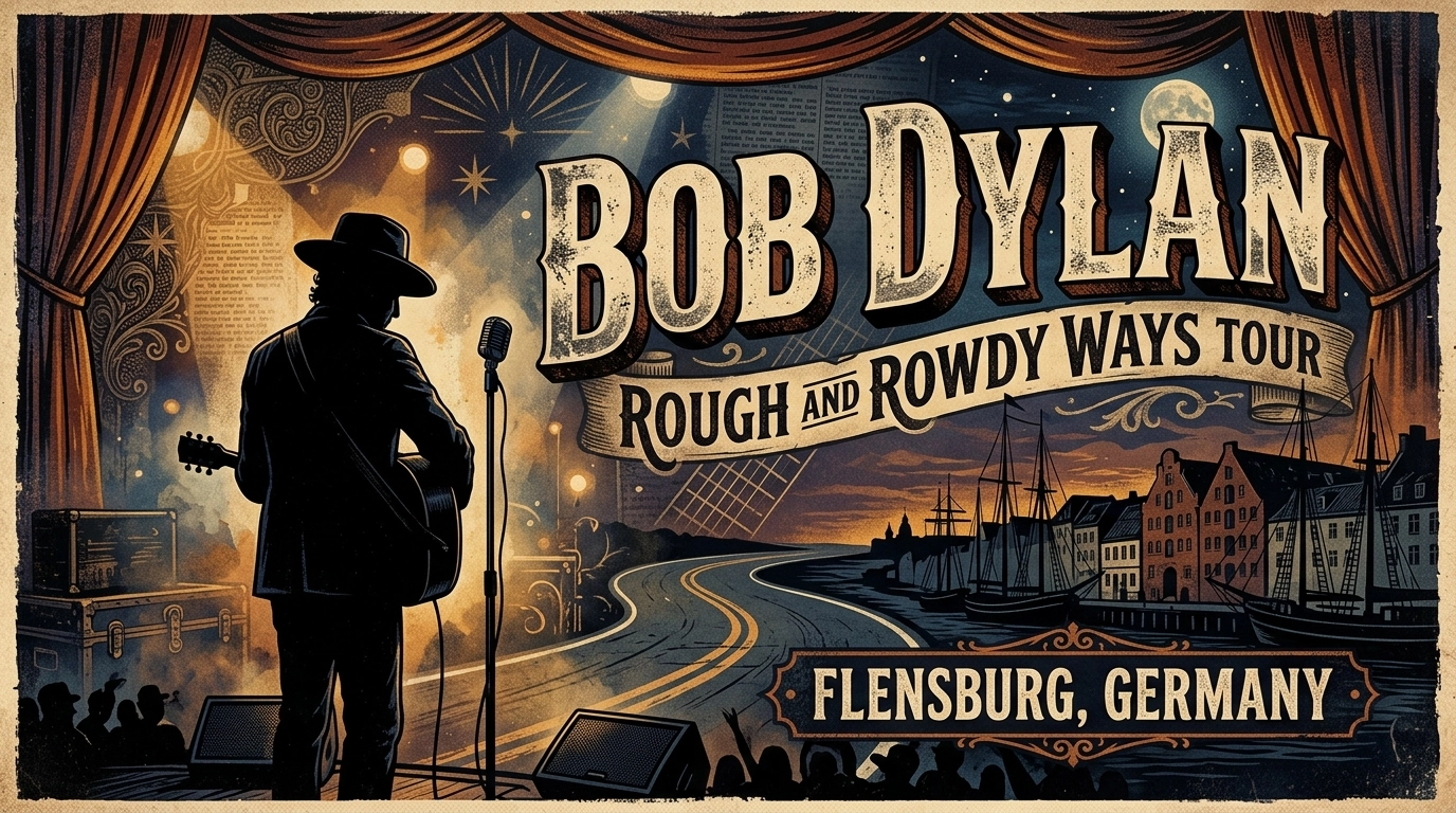 Bob Dylan 2026 – Rough and Rowdy Ways Tour in Flensburg