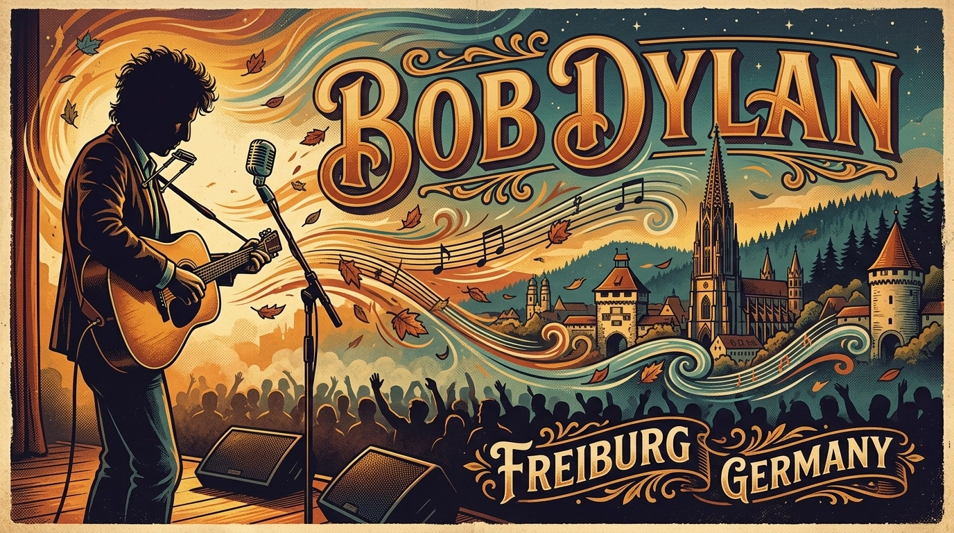 Bob Dylan Freiburg 2026 – Konzert in der SICK-ARENA