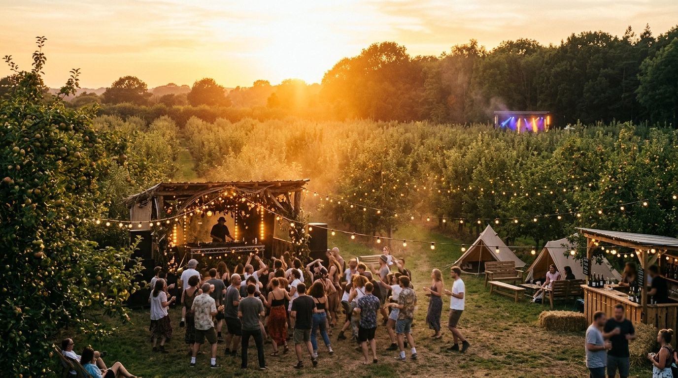 Botanic Festival 2027: Boutique Elektrofestival im Obstgarten