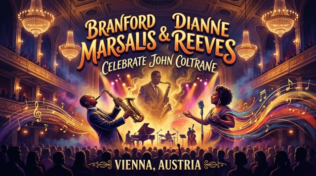 Branford Marsalis & Dianne Reeves celebrate John Coltrane 2026: Jazz Konzert im Wiener Konzerthaus