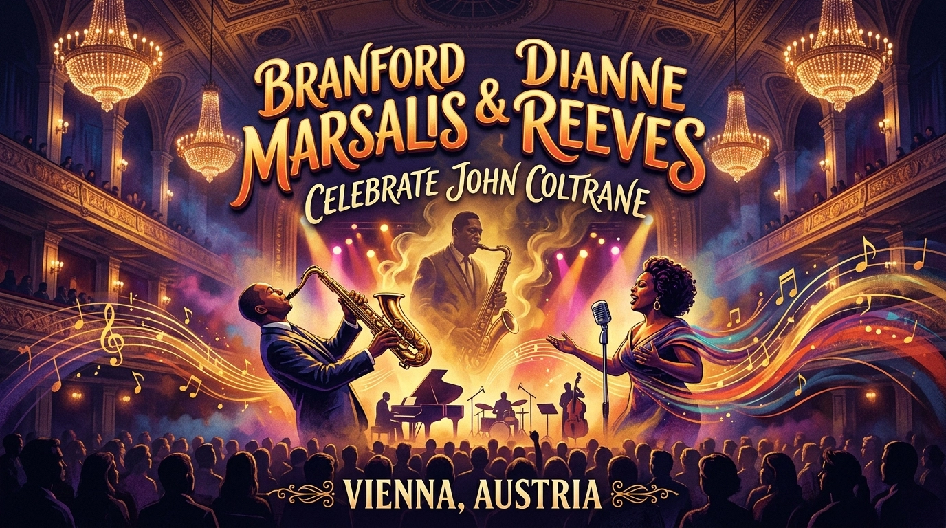 Branford Marsalis & Dianne Reeves celebrate John Coltrane 2026: Jazz Konzert im Wiener Konzerthaus