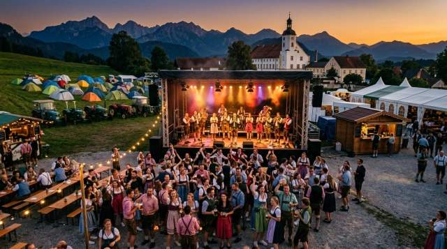 Brass Wiesn Festival 2027 – Blasmusik, Brass & bayerische Gaudi in Maxlrain