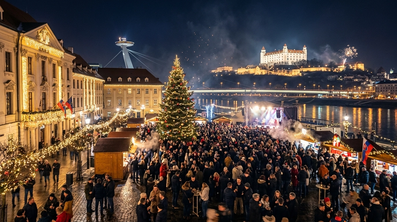 Silvester in Bratislava 2026/2027 – Feiern, Programm & Tipps