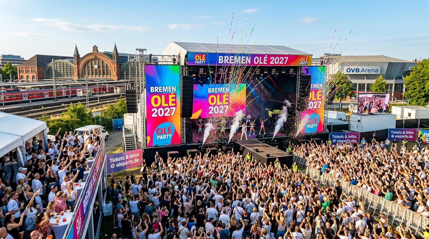 Bremen Olé 2027: Termin, Tickets und Infos auf der Bürgerweide