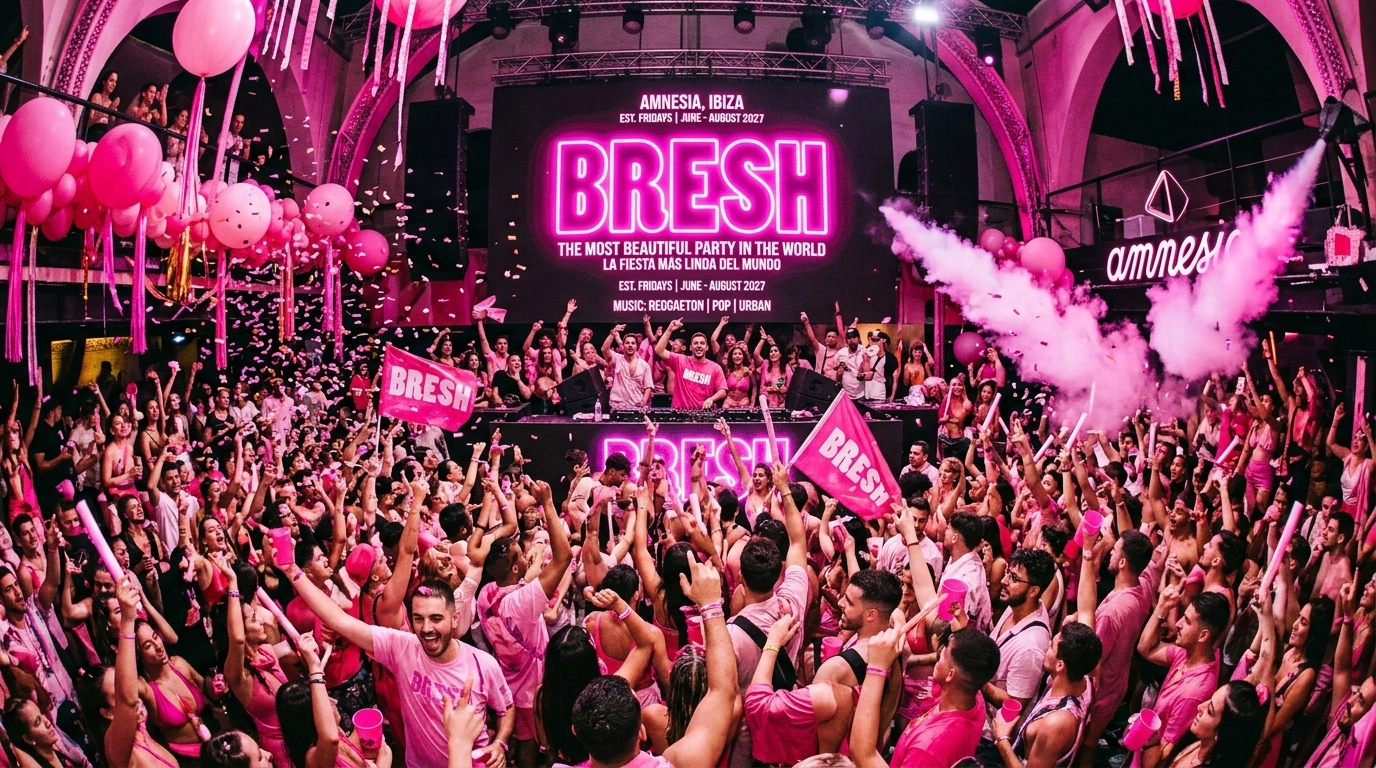 BRESH Amnesia Ibiza 2027: Termine, Programm und Tickets