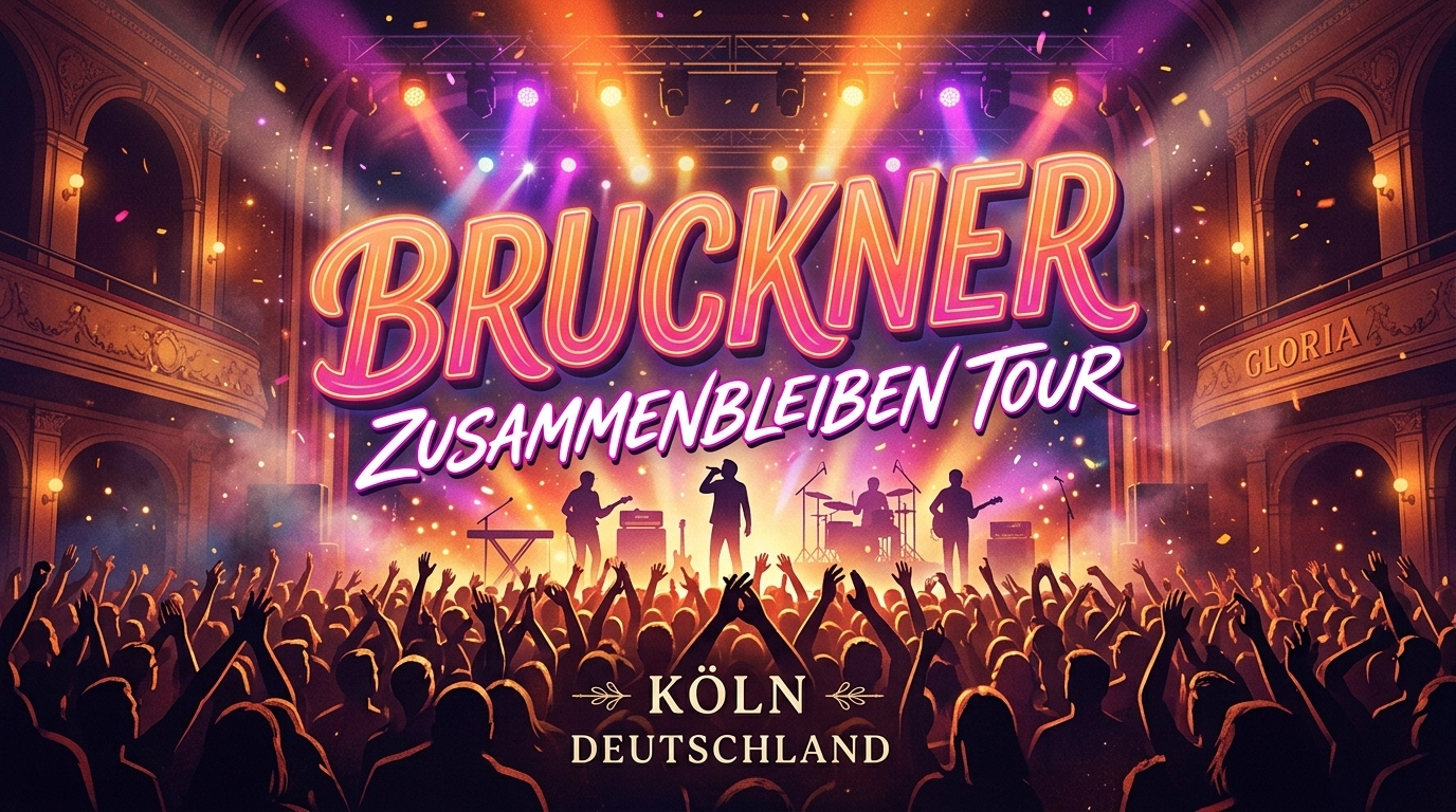 Bruckner Zusammenbleiben Tour 2026 – Indie-Pop live in Köln