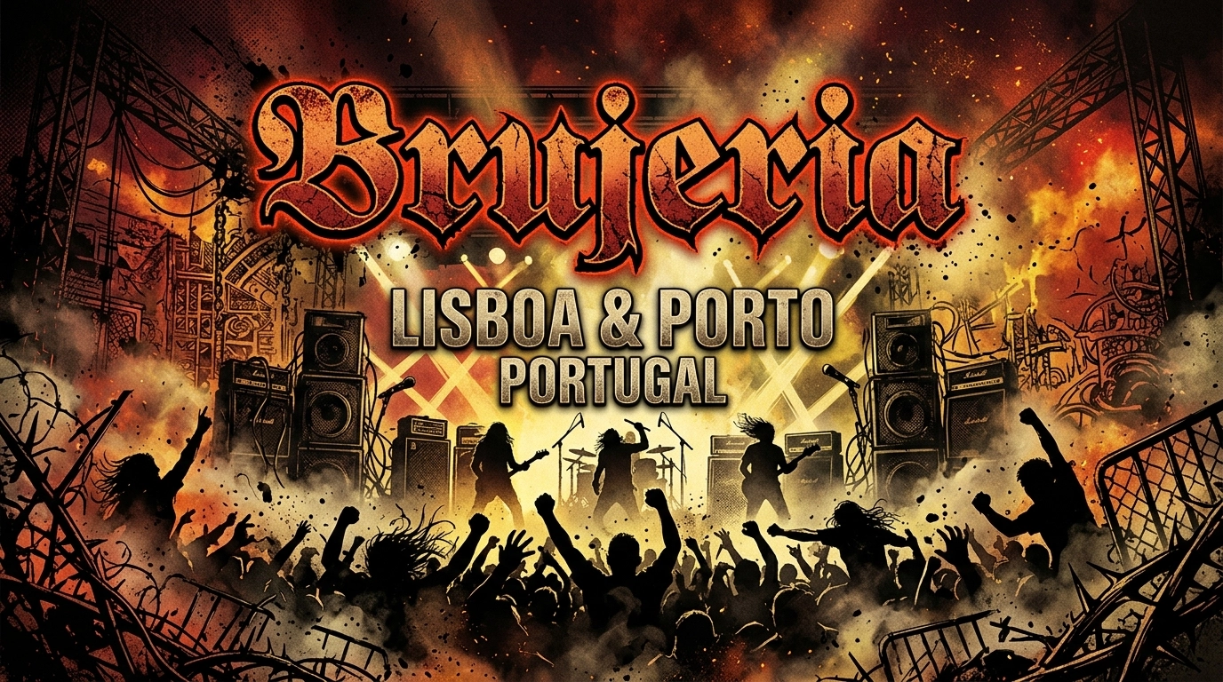 Brujeria 2026–2027 Portugal – Konzerte in Lissabon & Porto