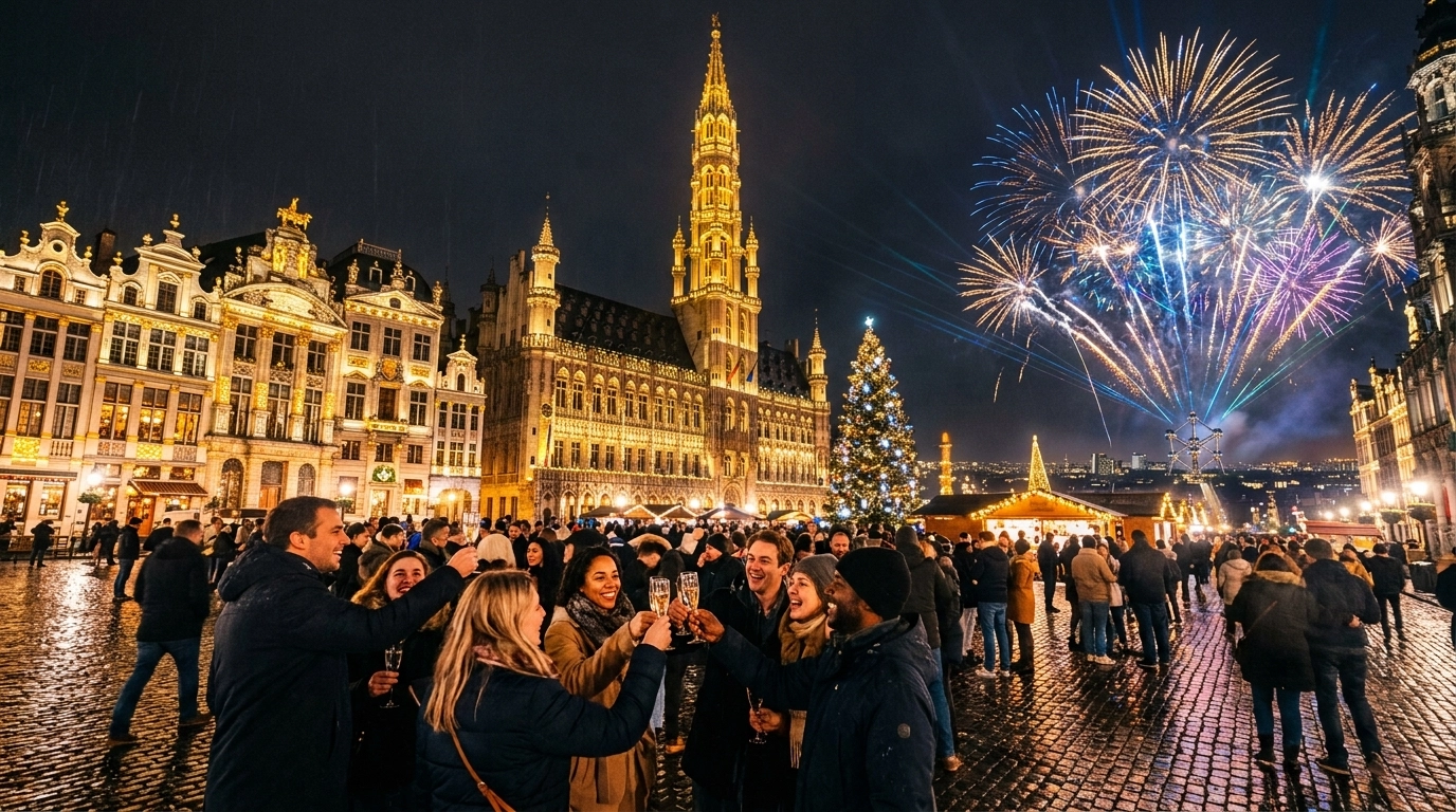 Silvester in Brüssel 2026/2027 – Feiern, Lichter & Programm