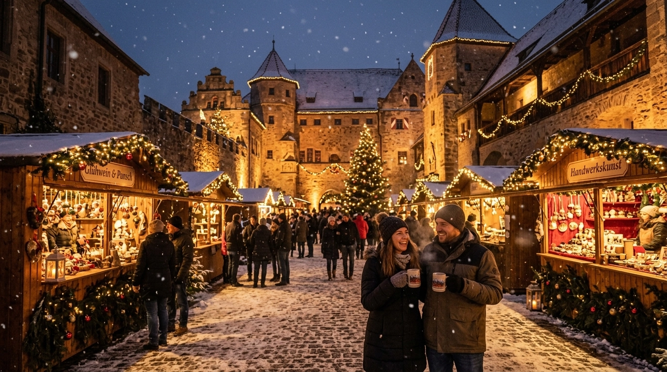 Burgauer Schlossweihnacht 2026 – Weihnachtsmarkt am Markgrafenschloss