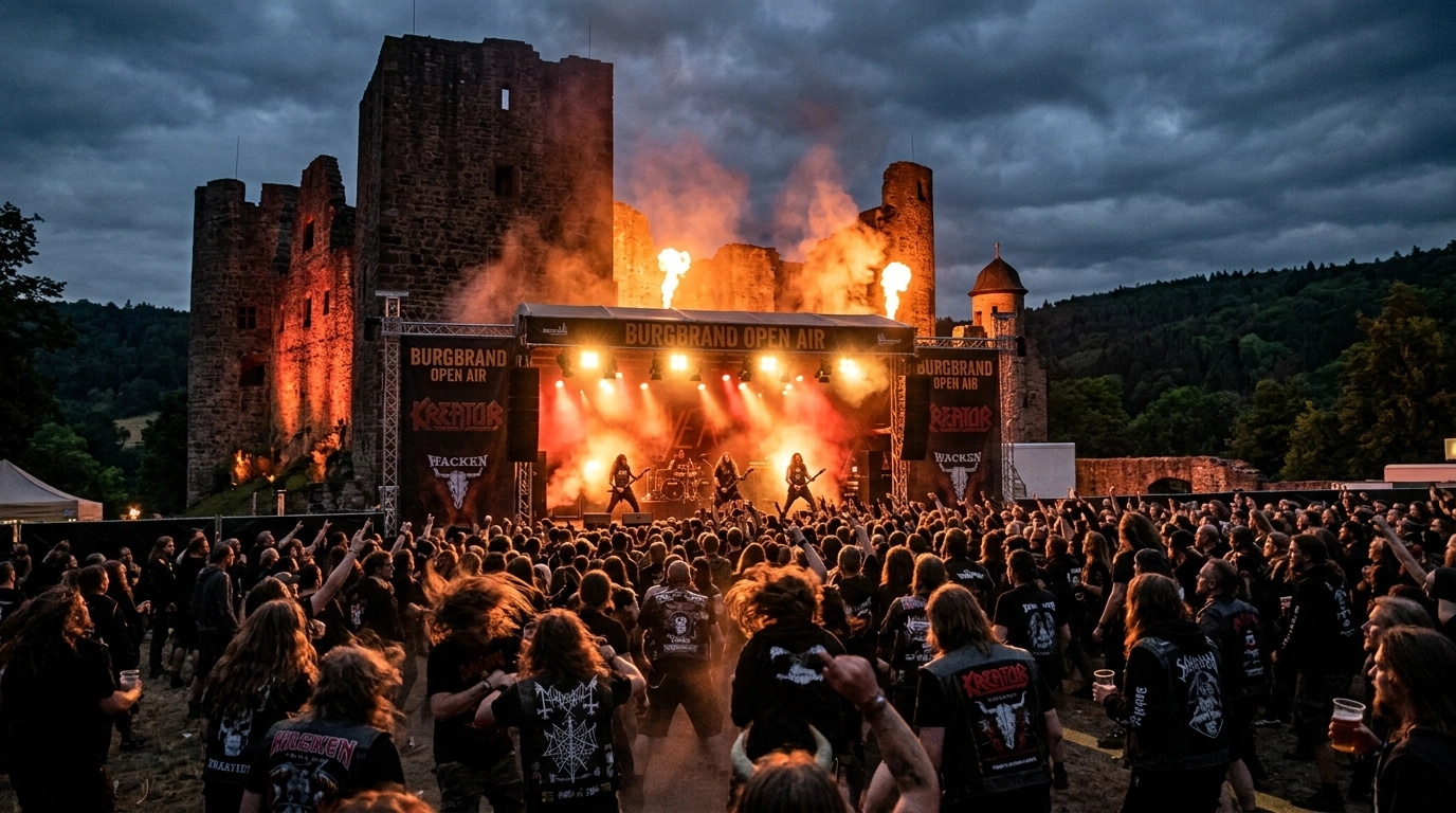Burgbrand Open Air 2027 in Lauchröden (Gerstungen) – Metal Festival an der Burgruine