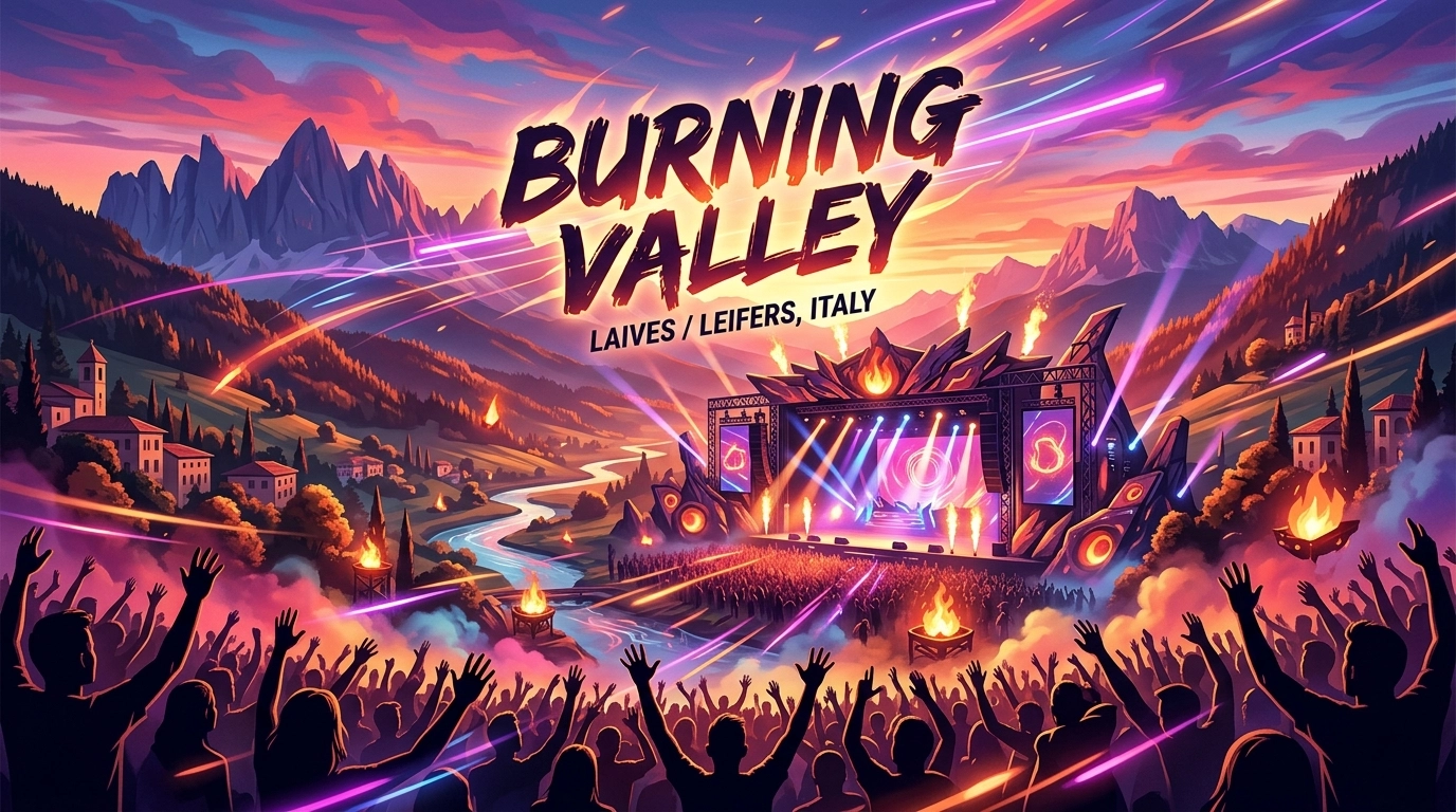 Burning Valley 2026: Open Air Konzert in Leifers
