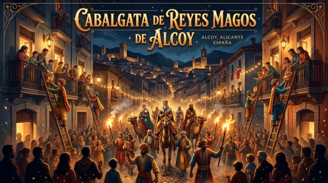 Cabalgata de Reyes Magos de Alcoy 2027 – Älteste Dreikönigsparade Spaniens