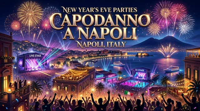 Capodanno Napoli 2026/2027 – Clubs, Discos und Partys in Neapel