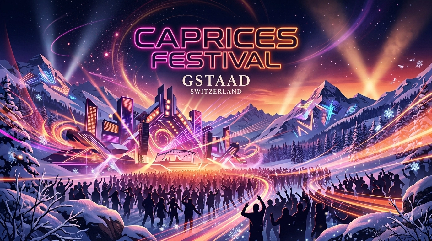 Caprices Festival 2027 – Termine, Line-up & Tickets (Gstaad)