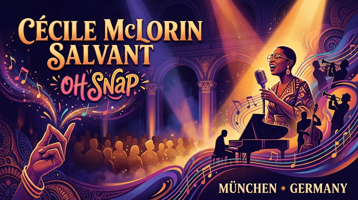Cécile McLorin Salvant – Oh Snap 2026 in München