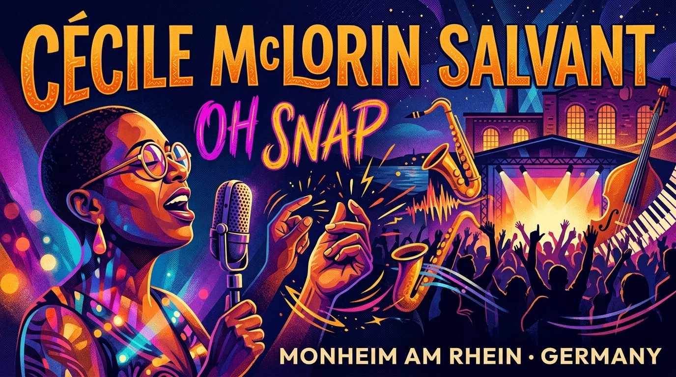 Cécile McLorin Salvant – Oh Snap 2026 – Konzert in Monheim am Rhein