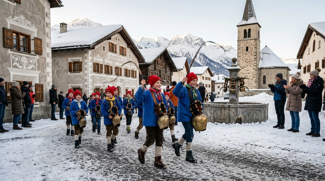 Chalandamarz 2027: Frühlingsbrauch im Engadin