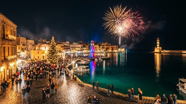 Silvester in Chania (Griechenland) 2026/2027: Feiern & Programm