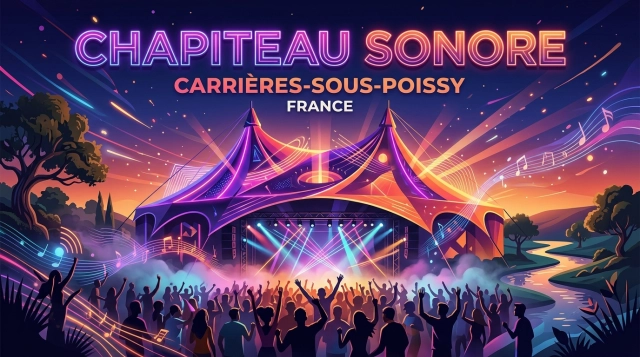 Chapiteau Sonore 2026 in Carrières-sous-Poissy (Frankreich) – Open-Air Festival mit Konzerten & DJ