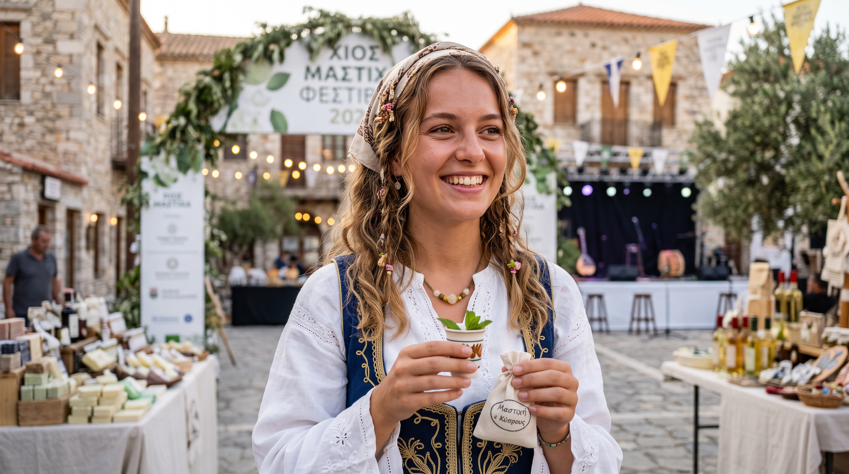 Chios Mastixfestival: Das Harz, das nur auf Chios wächst