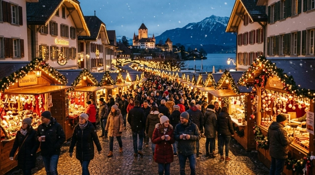 Chlouse-Märit Spiez 2026 – Weihnachtsmarkt am Thunersee