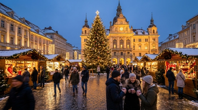 Christkindlmarkt Graz 2026: Adventmärkte am Hauptplatz und in der Innenstadt