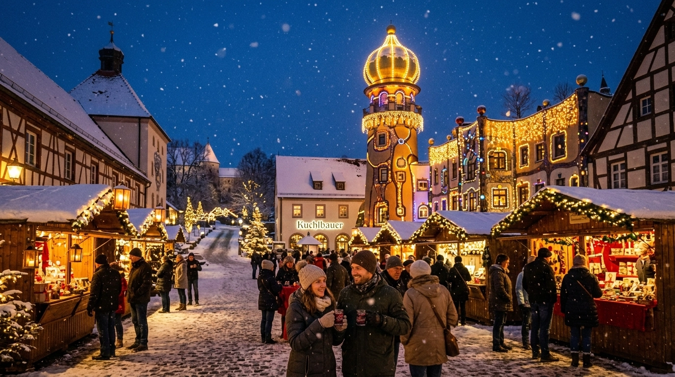 Weihnachtsmärkte Abensberg 2026 – Kuchlbauers Turmweihnacht & Niklasmarkt