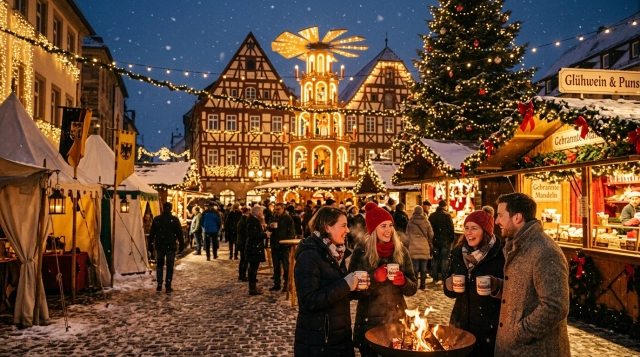 Weihnachtsmärkte in Fürth 2026 – Fürther Weihnachtsmarkt, Mittelaltermarkt & Altstadtweihnacht