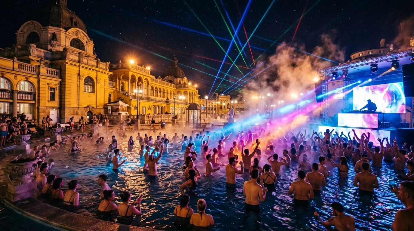 Cinetrip Sparty Budapest 2026: Winterparty im Széchenyi Bad