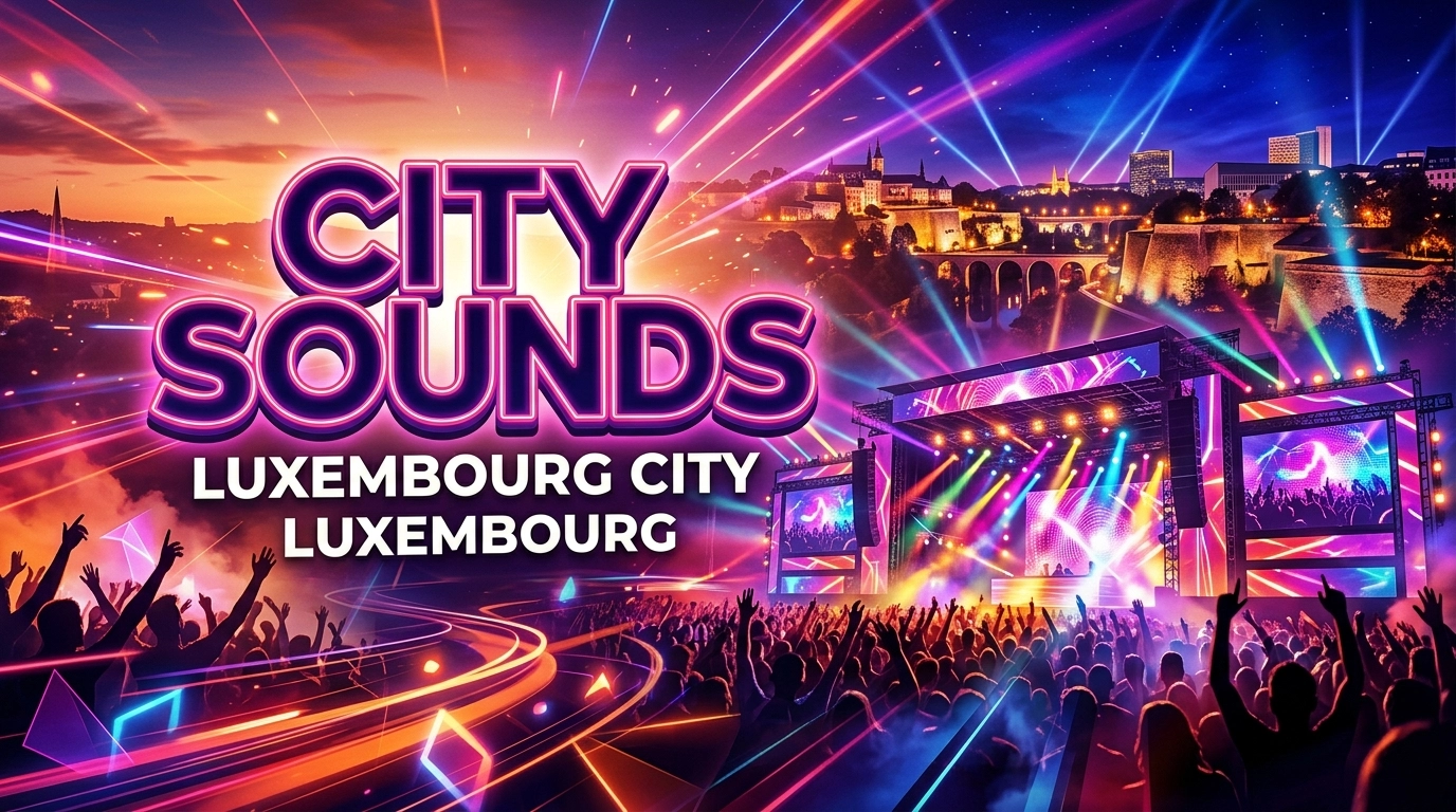 City Sounds 2027 – Kostenloses Open Air Festival in Luxemburg