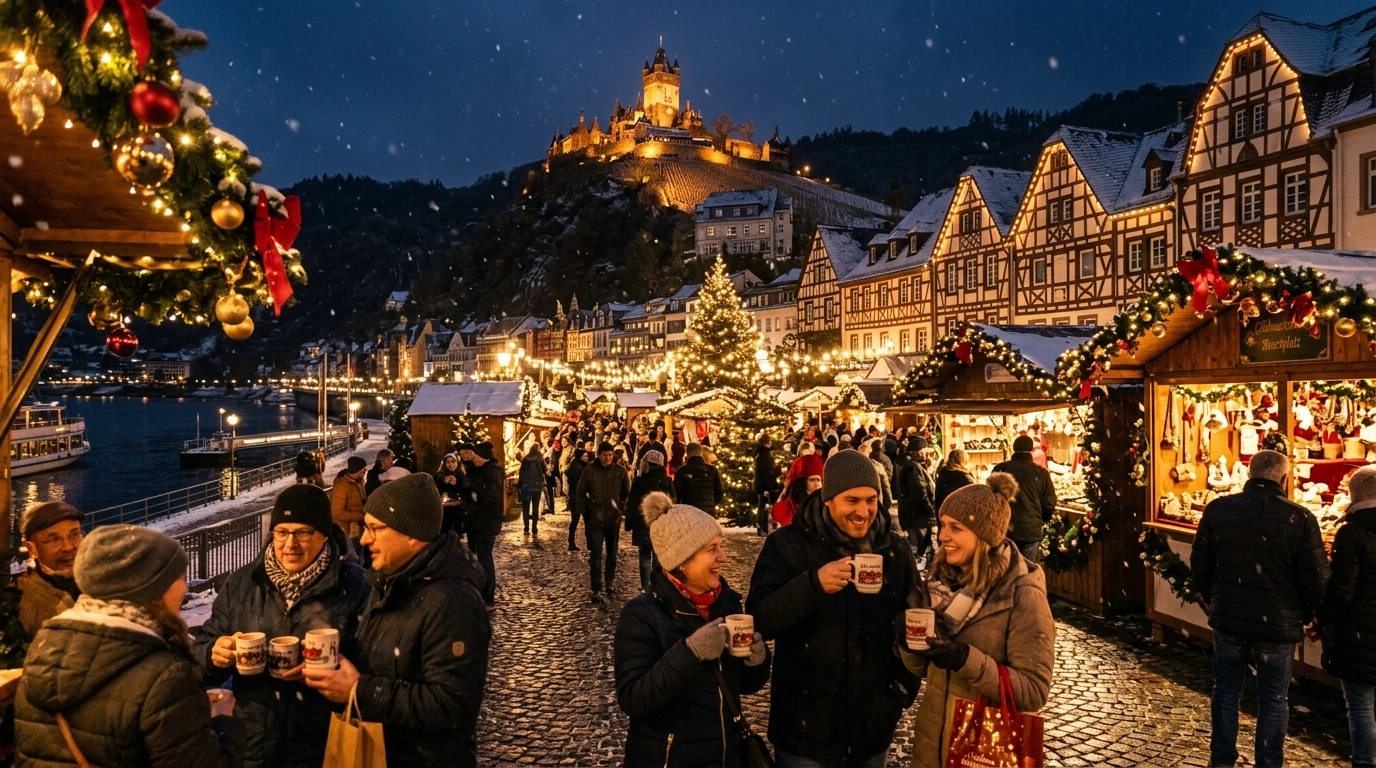 Cochemer Weihnachtsmarkt 2026 in Cochem (Deutschland) – Termine & Highlights