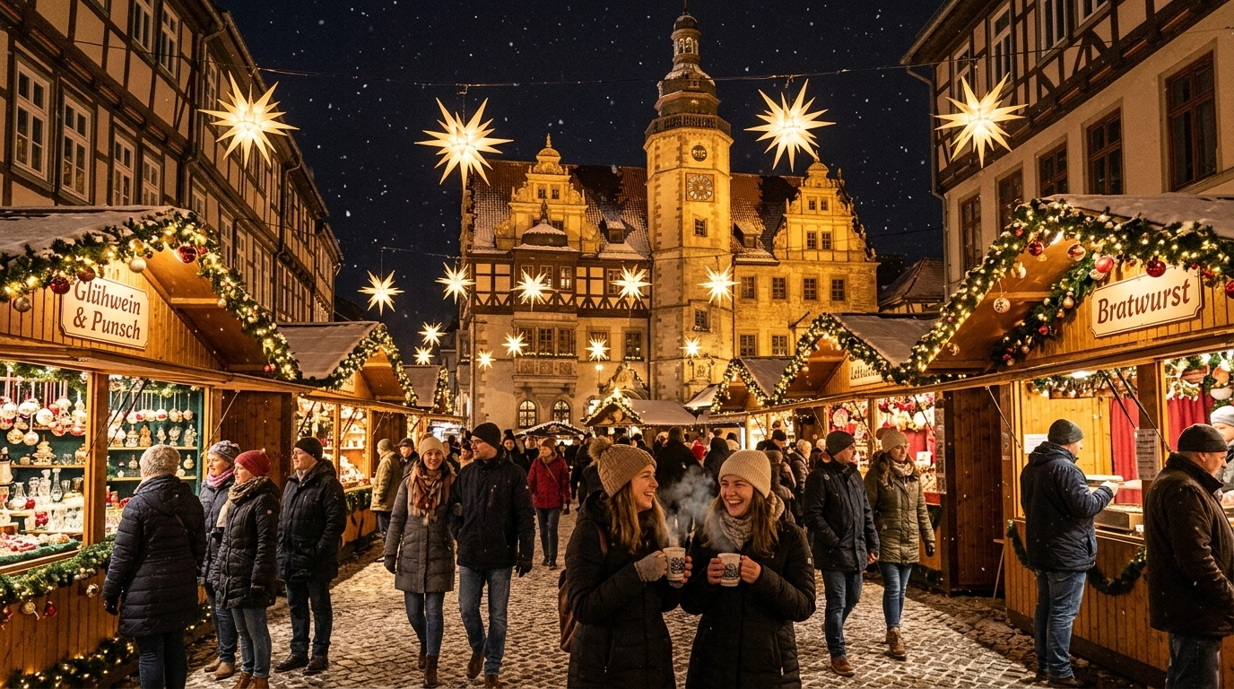Weihnachtsmarkt Coswig 2026 – Sterneweihnacht & Waldmarkt