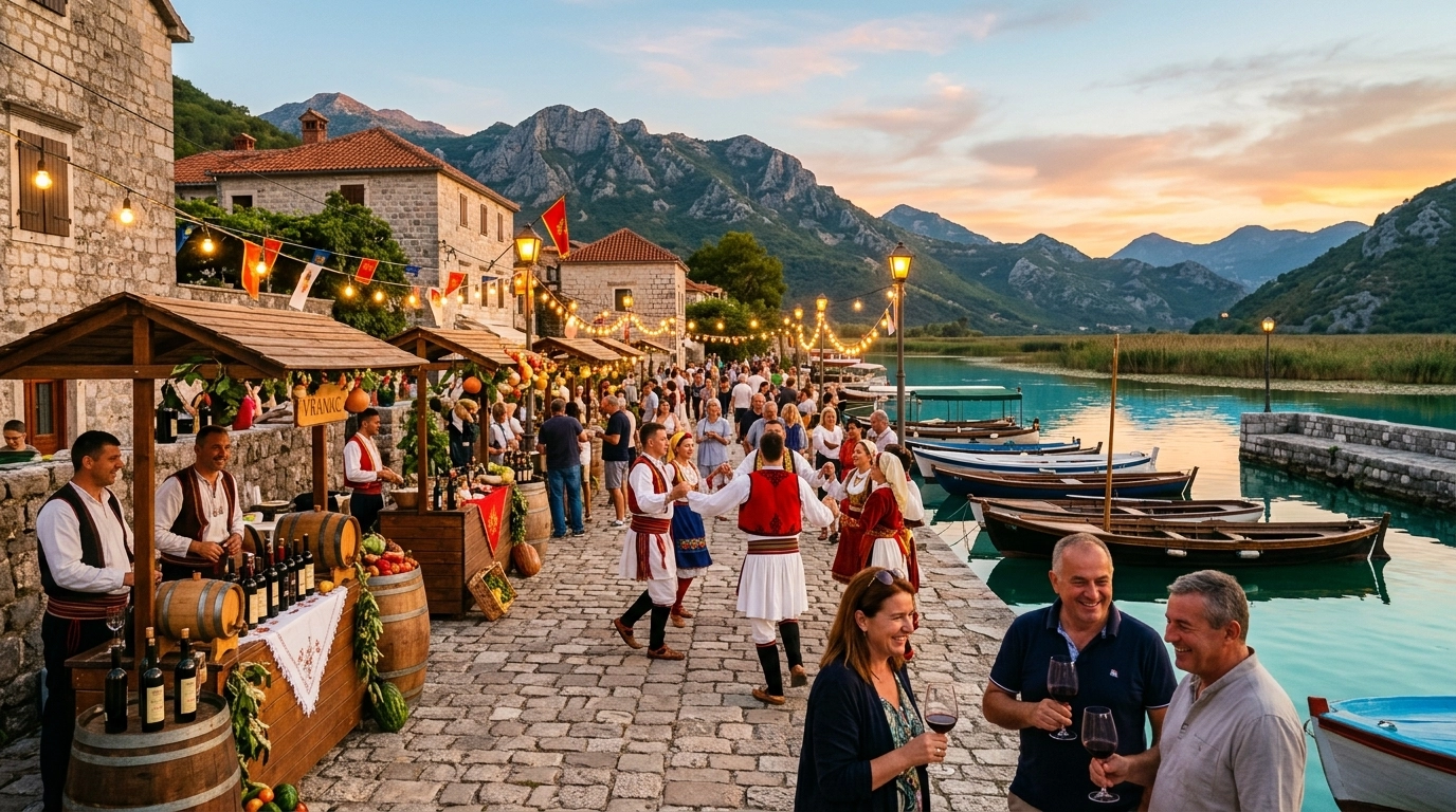 Weinfest von Virpazar 2027: Crmnica Weinfest am Skutarisee