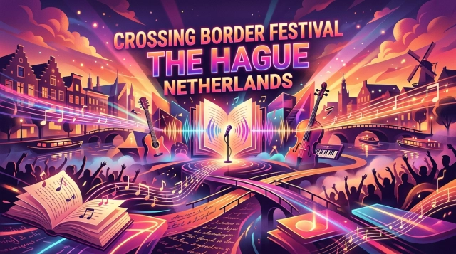 Crossing Border Festival 2026 in The Hague (Niederlande) – Literatur, Musik & Spoken Word