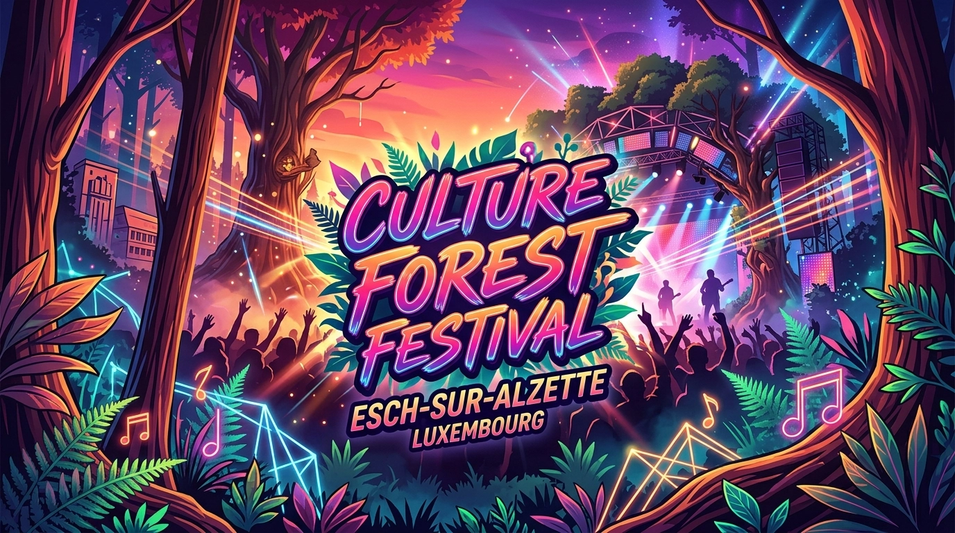 Culture Forest Festival 2027 in Esch-sur-Alzette (Luxemburg) – Termine, Line-up & Tipps