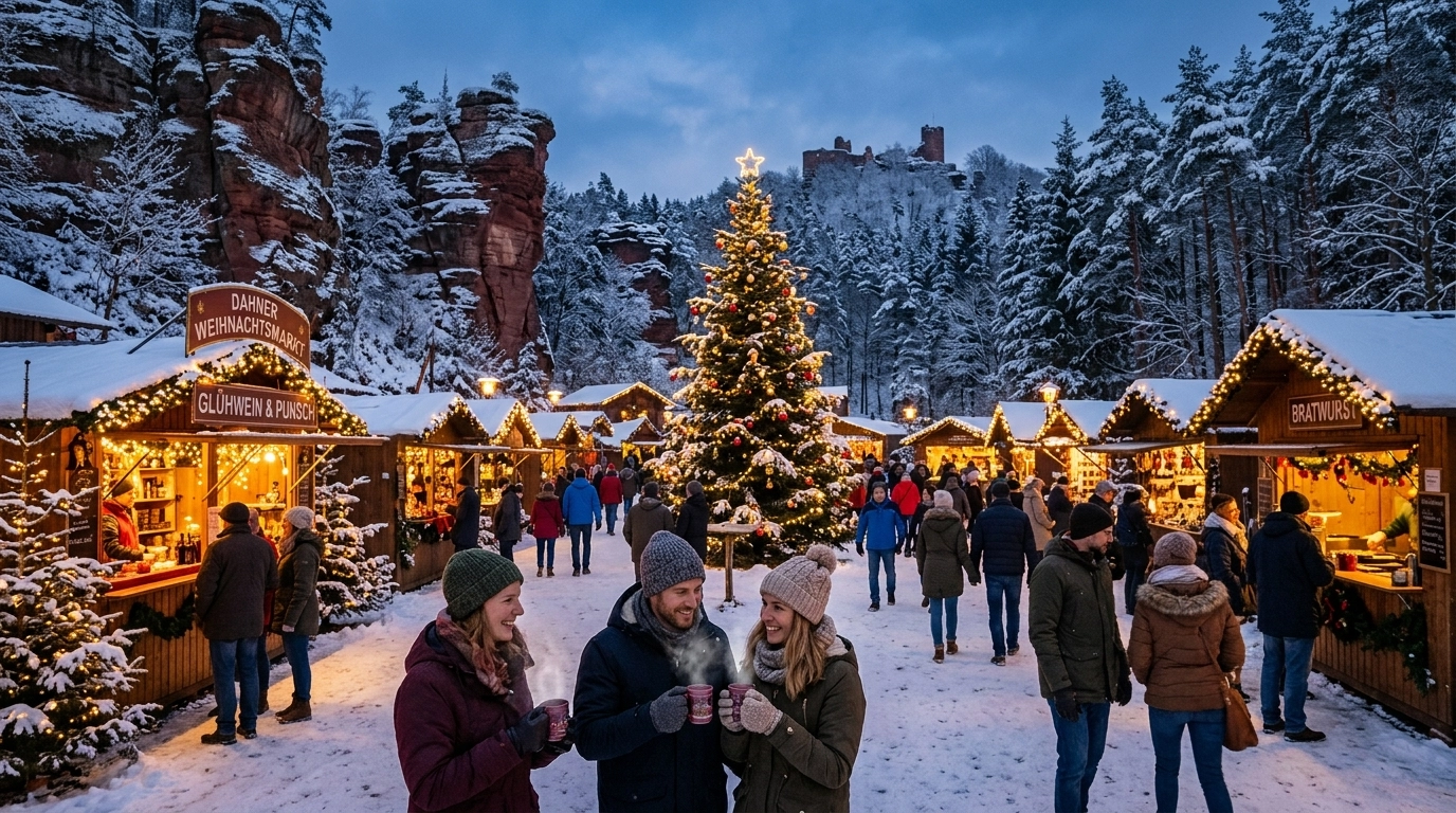 Dahner Weihnachtsmarkt 2026 – Termine, Programm & Stände in Dahn