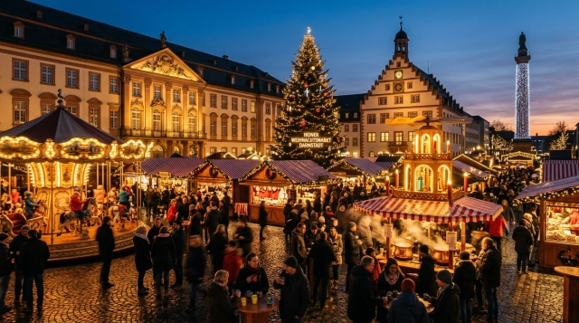 Darmstädter Weihnachtsmarkt 2026 – Termine, Highlights und alle Märkte in Darmstadt