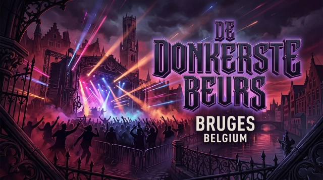 De Donkerste Beurs 2027 in Bruges, Belgium – Darkwave, EBM & Gothic Festival