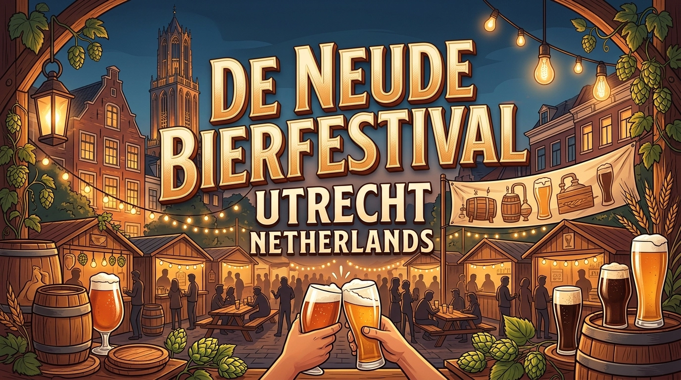 De Neude Bierfestival 2026 in Utrecht (Niederlande) – Termine, Brauereien & Tipps