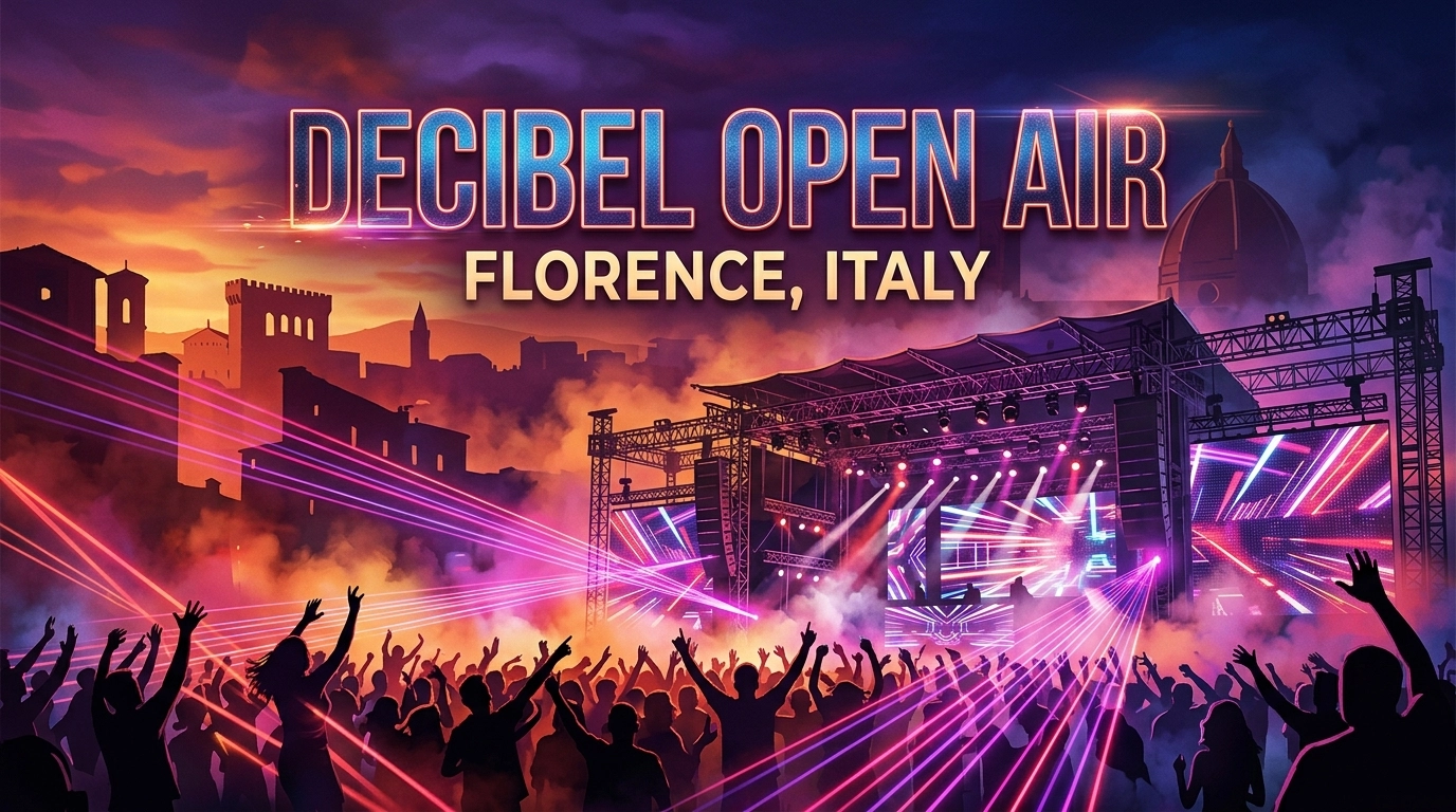 Decibel Open Air 2027: Technofestival in Florenz