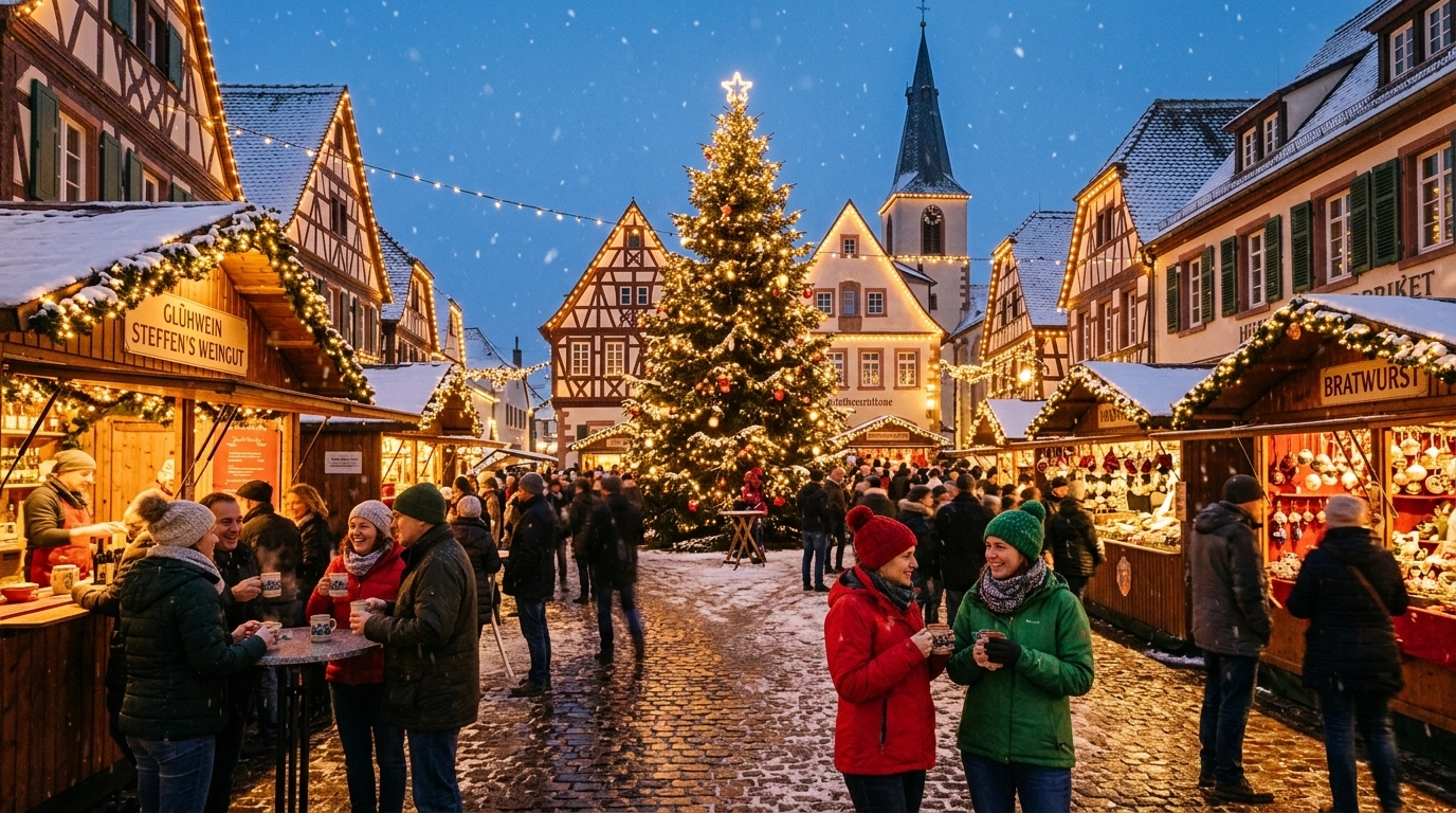 Deidesheimer Advent 2026 in Deidesheim (Deutschland) – Weihnachtsmarkt, Termine & Programm