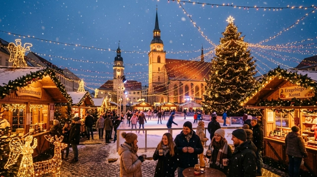 Dessauer Weihnachtsmarkt 2026 – Adventsmarkt & Marienkirche in Dessau-Roßlau