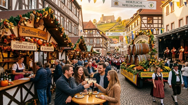 Deutsches Weinlesefest Neustadt 2026 – Weinfest an der Weinstraße mit Umzug