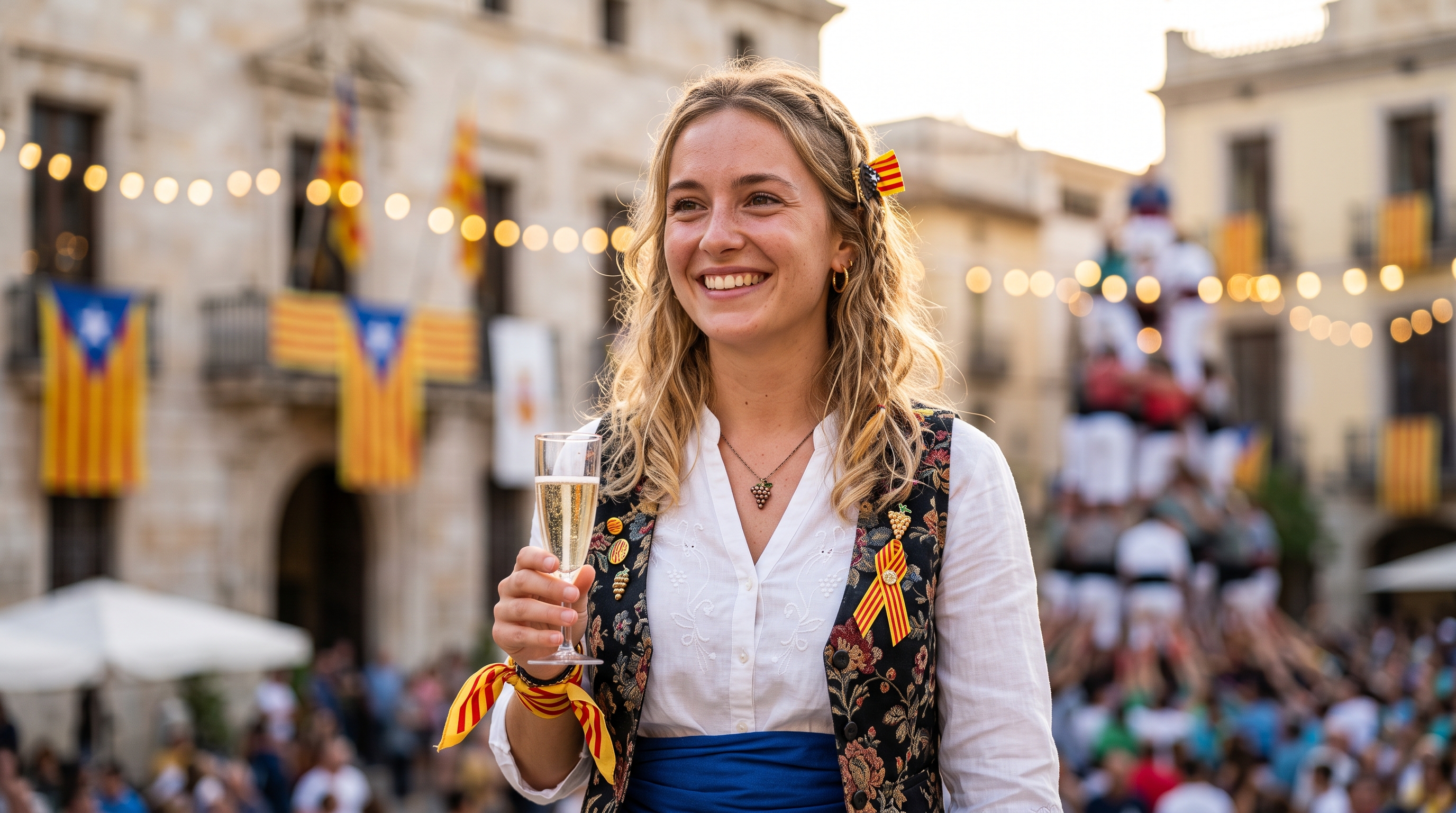Diada del Roser 2026: Castellers und Cava Tradition in Vilafranca del Penedès