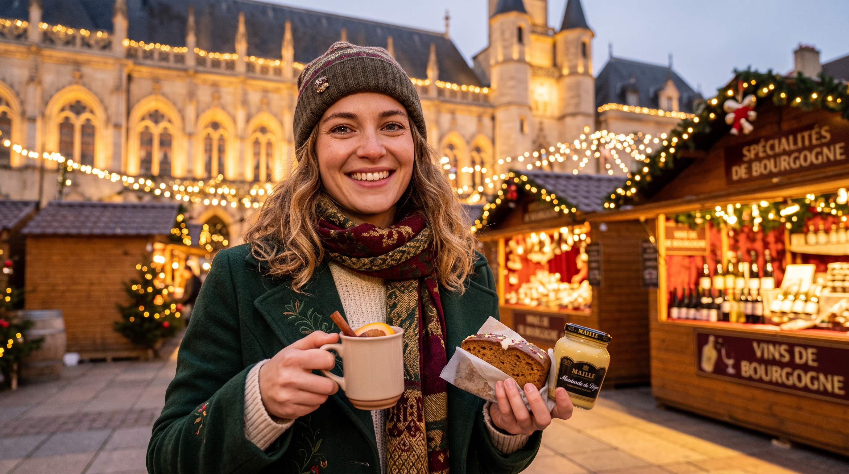 Weihnachtsmarkt Dijon 2026 – Termine, Programm & Burgund-Spezialitäten