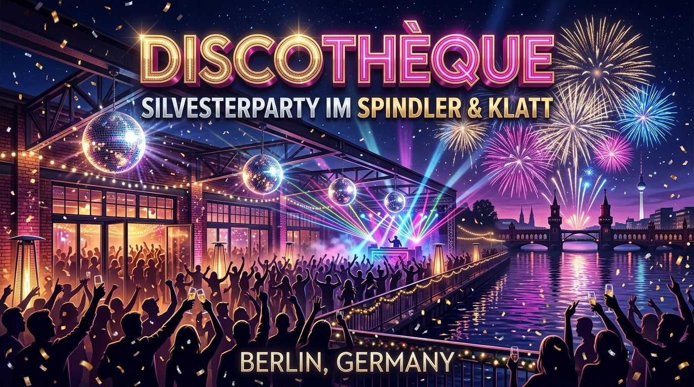 DISCOTHÈQUE Silvesterparty 2026/27 – Spindler & Klatt Berlin